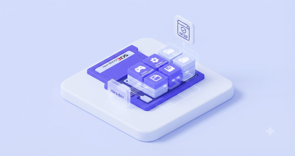 NCSD (cardcontainer) formats and structure
